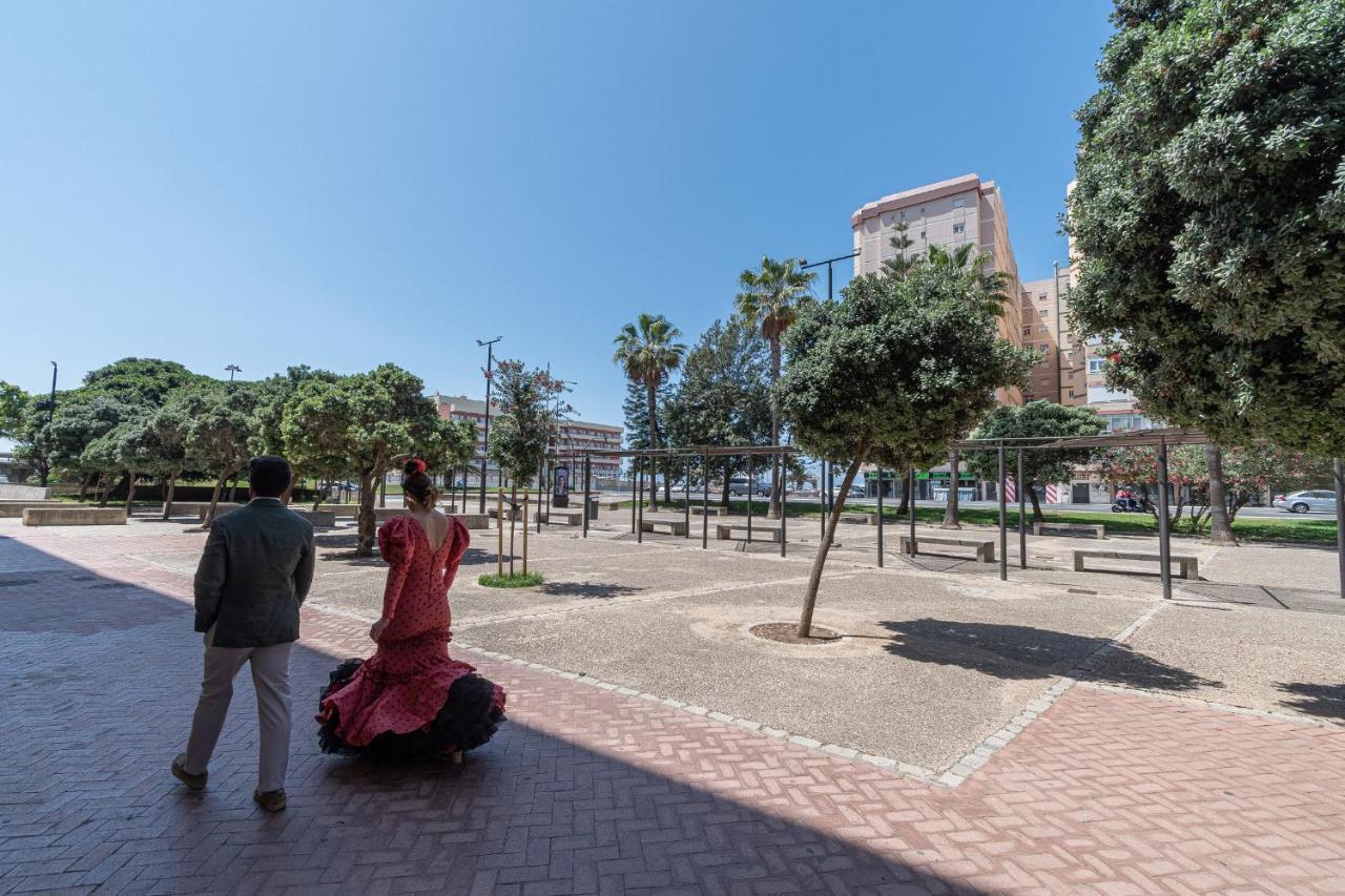 Apartamento Cortadura Playa Cadiz Ngoại thất bức ảnh